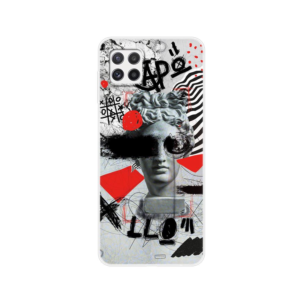 Do Samsung A22 etui tylna obudowa telefonu do Samsung Galaxy A22 A22S 5G 4G GalaxyA22 A 22 zderzak miękkie etui silikonowe Tpu Funda Bag