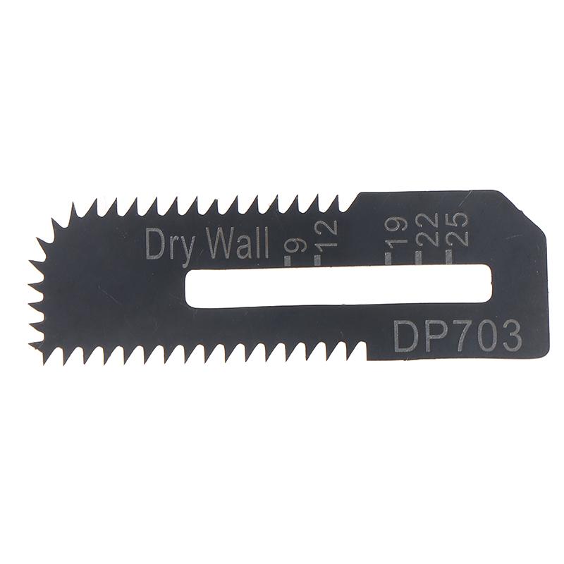 Drywall Cut-Out Saw Blades For Cordless Cut-Out Saw, Cuts Drywall Up To 1-3/16Inch Thick (Depth Markings)