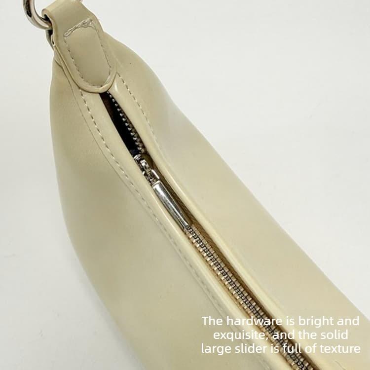 Glossy crescent underarm bag women's shoulder bag