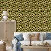 Military Camouflage Wallpaper Yellow and Ochre for Living Room and Bedroom 50x1000