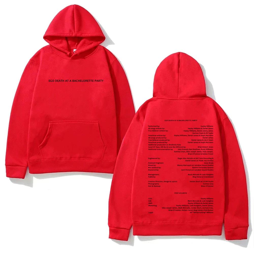 Hayley Williams NEW HOODIE 2026 Winter HighQuality Moletom EGO DEATH AT A BACHELORETTE PARTY Graphic Printing Hoody Comfortable