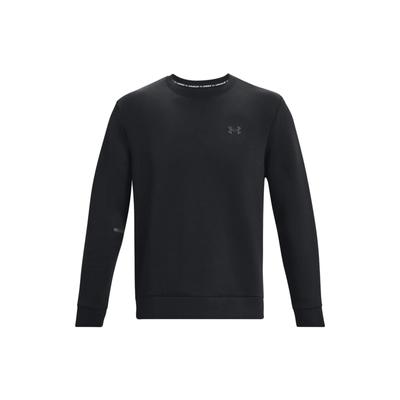 Unstoppable Fleece Crew Solid Color Round Neck Pullover Long Sleeve Sweatshirt Men Sweatshirt Black 1381688-001
