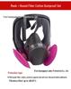 6800 Full Face Silicone Dustproof Protective Mask for Chemicals, Pesticides, and Paints