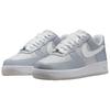 Nike Air Force 1 07 LV8 Wolf Grey Patent Herresneakers Hvit Vast-Grey HV9405-001