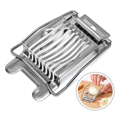 13.5x 9x2.5cm Egg Slicer Cutter Premium Stainless Steel