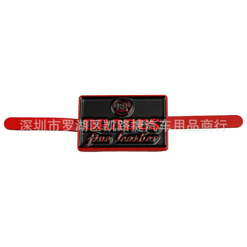 Metal 40x25mm Car Emblem Seat Badge Nameplate Label for Smart W204 G W205 W254 GLC W176 GLS CLA G63 G65 W463 G500 G350