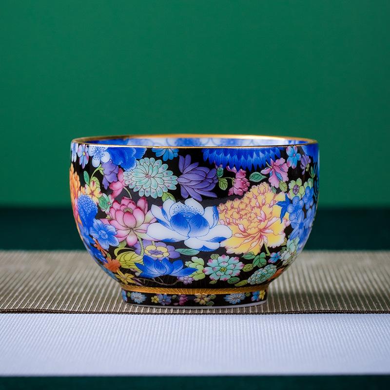 Unusual Aesthetic Jingdezhen Porcelain Ceramic Tea Cup Teeware Teware Handmade Mug Glaze For Puer Kung Fu Oolong Tieguanyin