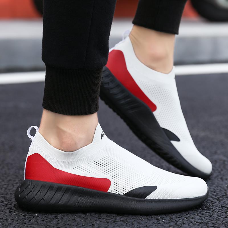 Fashion New  Men Shoes Slip On Casual Shoes Lightweight Comfortable Breathable Couple Walking Sneakers Feminino Zapatos Hombre