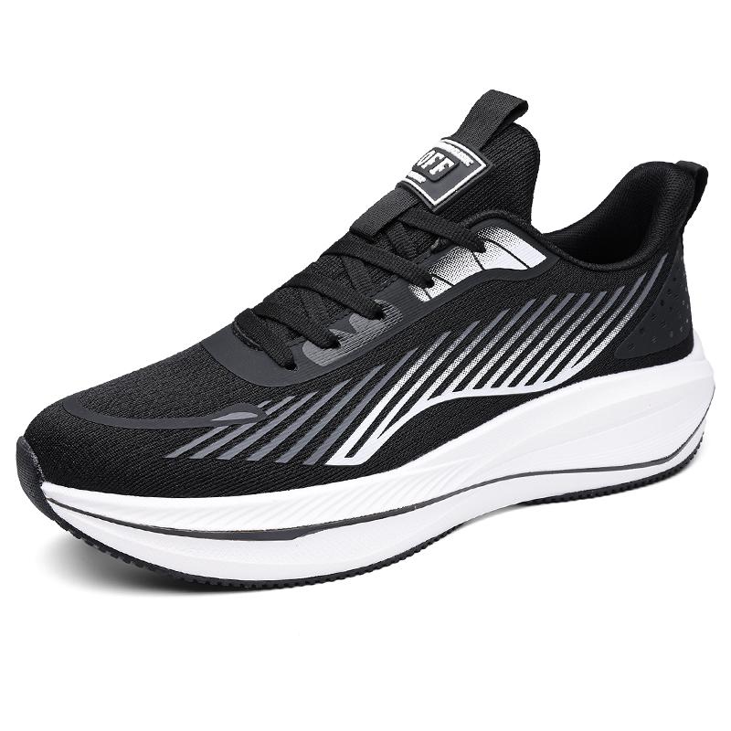 Light Running Shoes Breathable Mesh Sporty Men'S Women'S Spring Summer Lightweight Shock Absorption Rebound Running Shoes