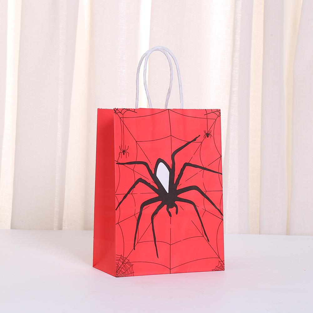 StoBag Halloween Spider Web Gift Wrapping Bags Personalized Packaging Bags For Sweets Luxury Designer Bags Birthday Candy Treat