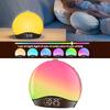 LED Wake Up Light Alarm Clock Featurings Graduals Sunrises Effect Multiple Nature Sound For Improved Sleep Quality
