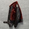 Jacket, Fur, Genuine Leather Jacket, Men's Plus Cotton Slim Leather Jacket, Winter Jacket