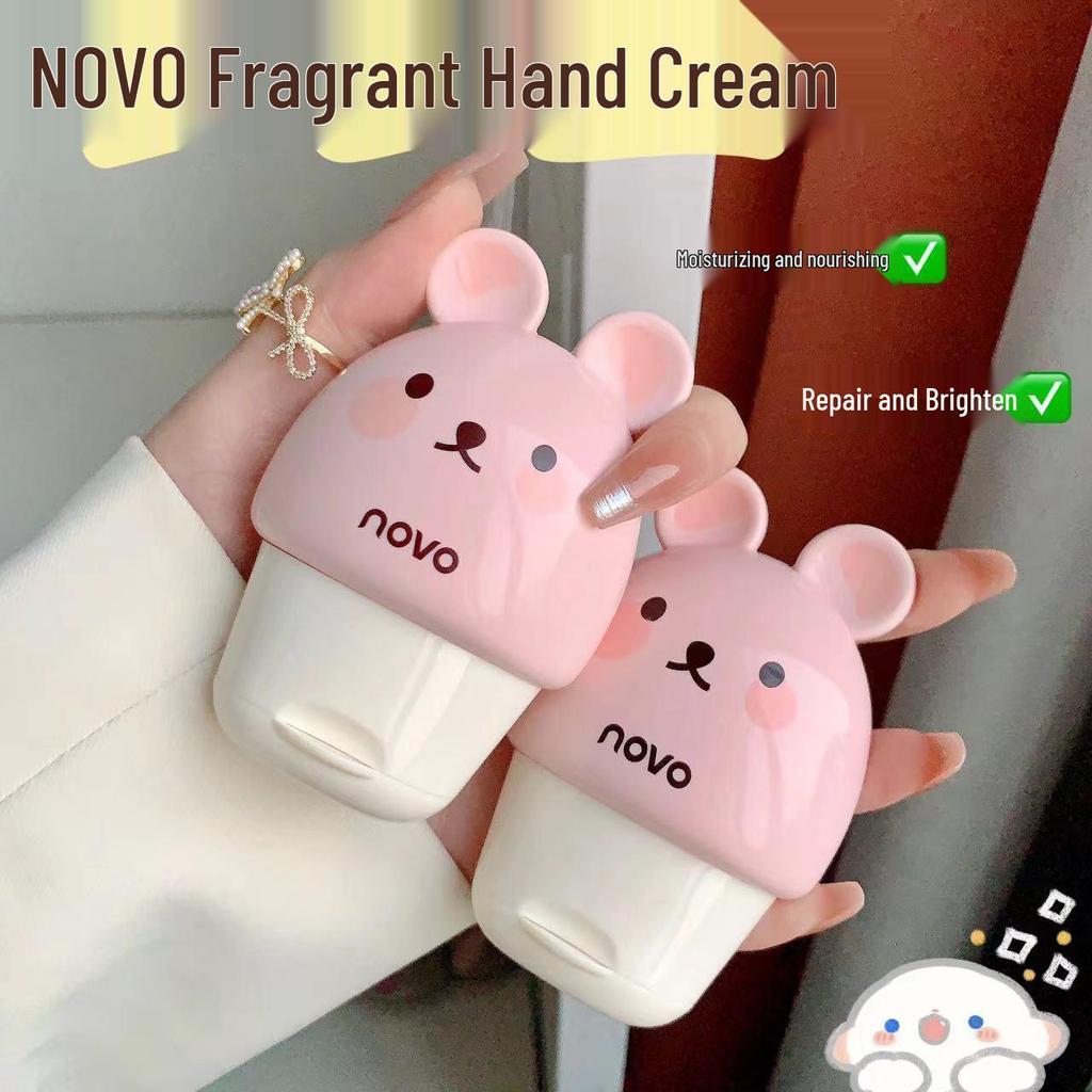 NOVO Fragrant Hydrating Hand Cream: Moisturizing, Anti-Cracking, Non-Greasy, Portable for Autumn/Winter.