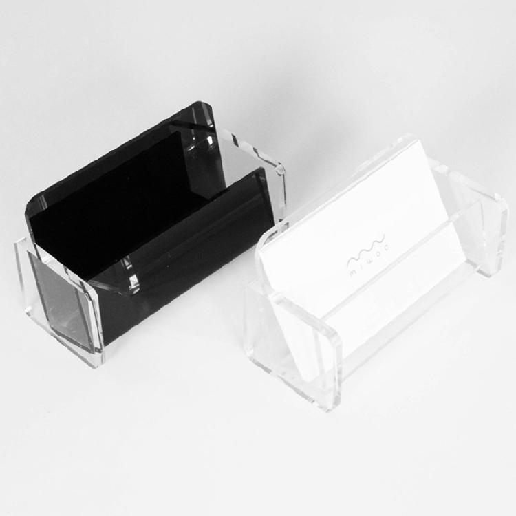 Clear Acrylics Name Card Holder Display Stand Clear Acrylics Card Stand Desk Business Card Organizers Name Card Holder