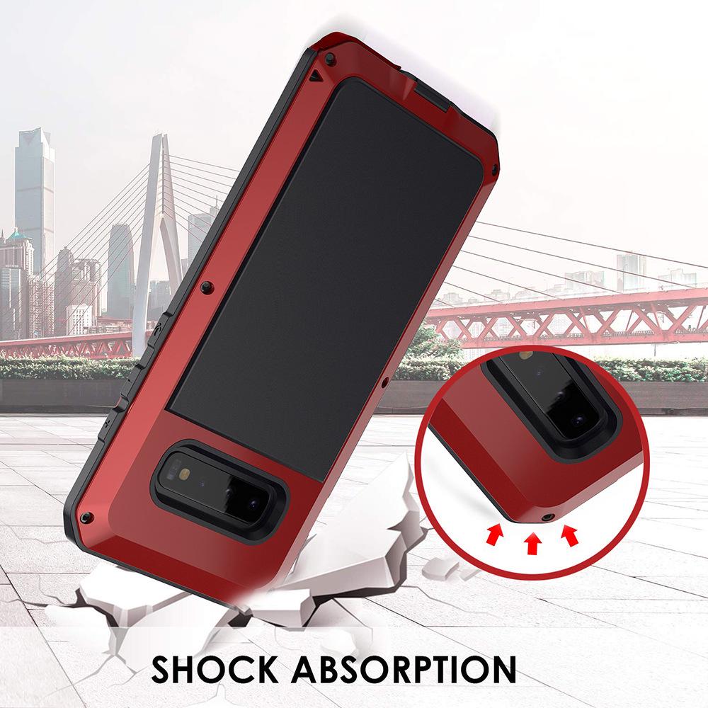 Metal 3-Proof Phone Case for iPhone 11/13, Samsung S20/Note 20, Huawei P30 - Durable & Shock Resistant Design.