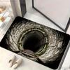 3D Deep Hole Optical Illusion Door Mat for Home Entrance Indoor and Outdoor, Garage and Garden Outside Entryway Floor Mat
