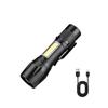 Strong LED Flashlight Fast Type C Rechargeable Light Outdoor Lighting Powerful Handheld Torch For Camping Emergencie