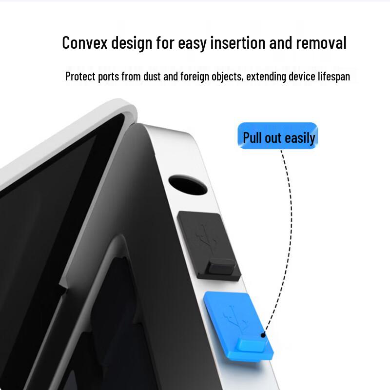 USB Silicone Dust Plugs for Laptops