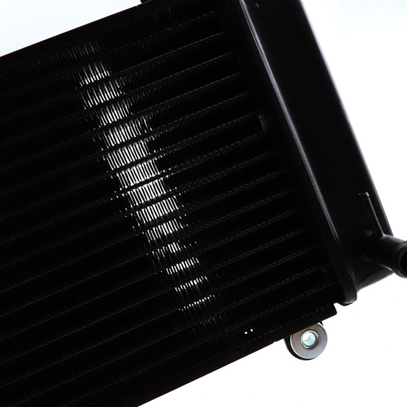 ATV Water Cooling Engine Cooler Radiator Cooling With 12V Fan For 150cc 200cc 250cc Motocross Quad Dirt Bike UTV Buggy Parts