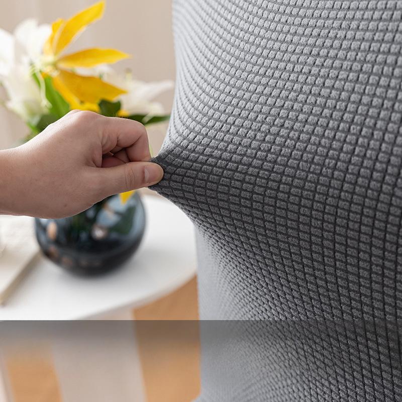 Thickened and High Anti-slip Chair Cover American Seat Cover Light Luxury Dining Table Stool Cover Dustproof and Wear-resistant All Seasons