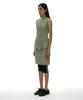 Partimento Woman Minimal Belted Dress_Light Khaki