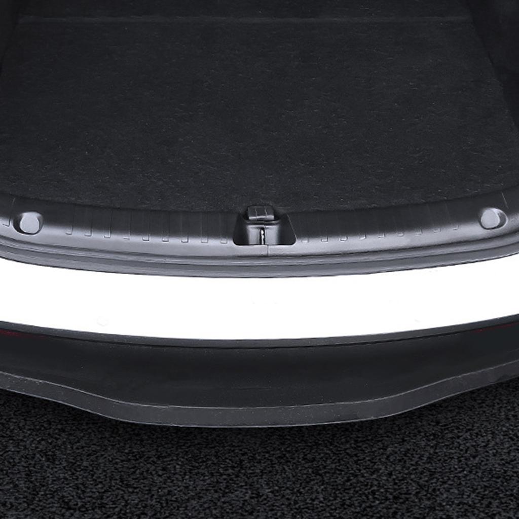 Trunk Sill Plate Cover for Model Y Threshold Bumper Guards Protective Cover Kit Scratch-resistant Auto Accessories