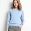 Herbst Winter Neues Rundhals Langarm Damen Stricktop Übergröße Pullover Pullover Unter- und Oberbekleidung Basisschicht