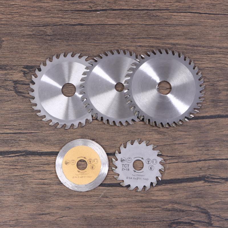 85mm TCT Carbide Saw Blade 24T 30T 36T Circular Saw Blade Bore 10mm 15mm Wood Cutting Disc For Multi-function Power Tool
