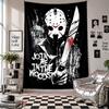 Wall TapestryFriday the 13th Jason Voorhees Art Hanging Cloth Decorative Background Cover for Room Decoration