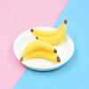 5Pcs Banana Toys Dollhouse Miniature Food Play Ornament Scene Decoration Model