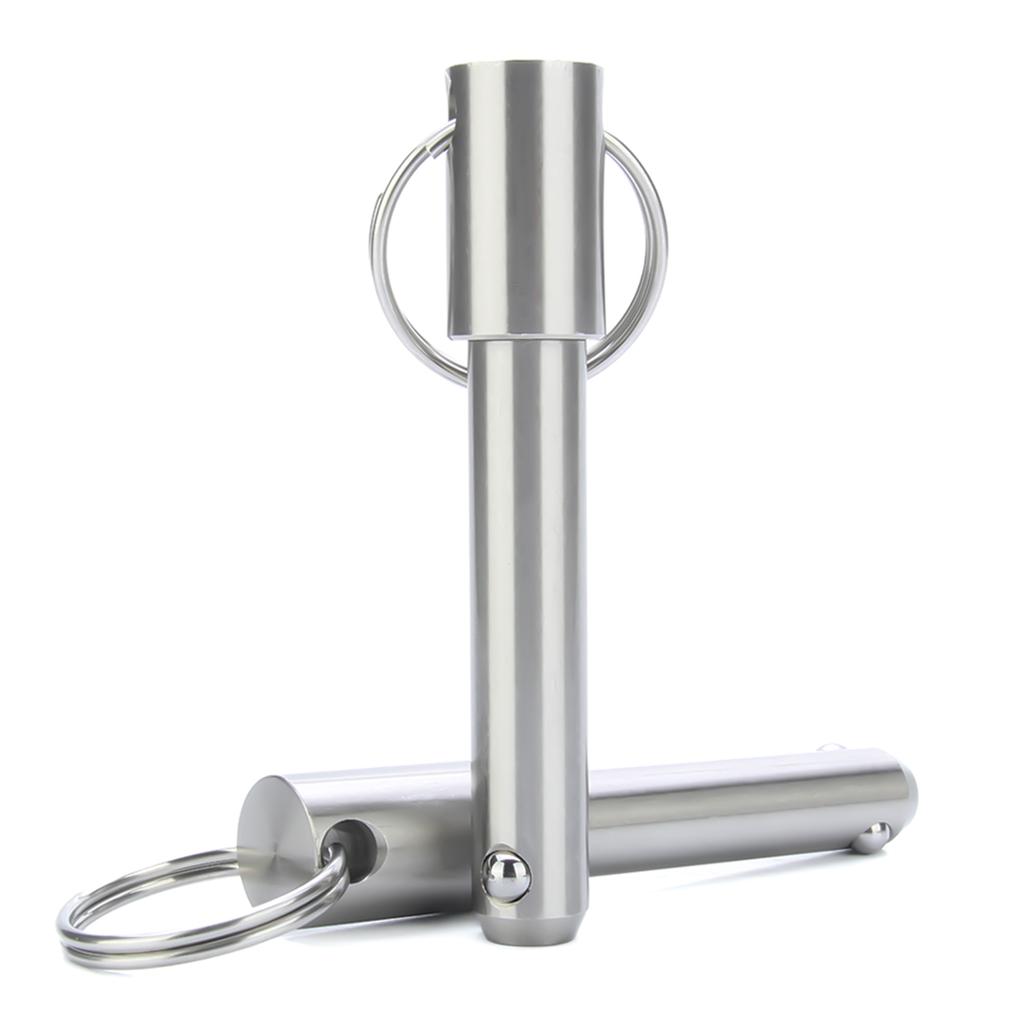 Dia 5~25mm Usable Length 10~100mm Spring Pins All Stainless Steel Pin Quick Release Pin Ball Lock Pins With Ring