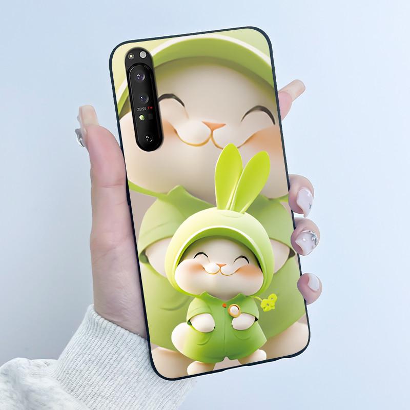 Etui Do Sony Xperia 1 II XQ-AT51 XQ-AT52 1 III XQ-BC62 XQ-BC72 XQ-BC52 Pokrowiec Luksusowy Uroczy Fajny Chłopcy Dziewczynki Miękki Silikonowy Pokrowiec