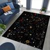 1pc Office Chair Mat with Festive Starry Sky Design - Non-Slip Carpet for Home and Office Use, Suitable for All Seasons.P042