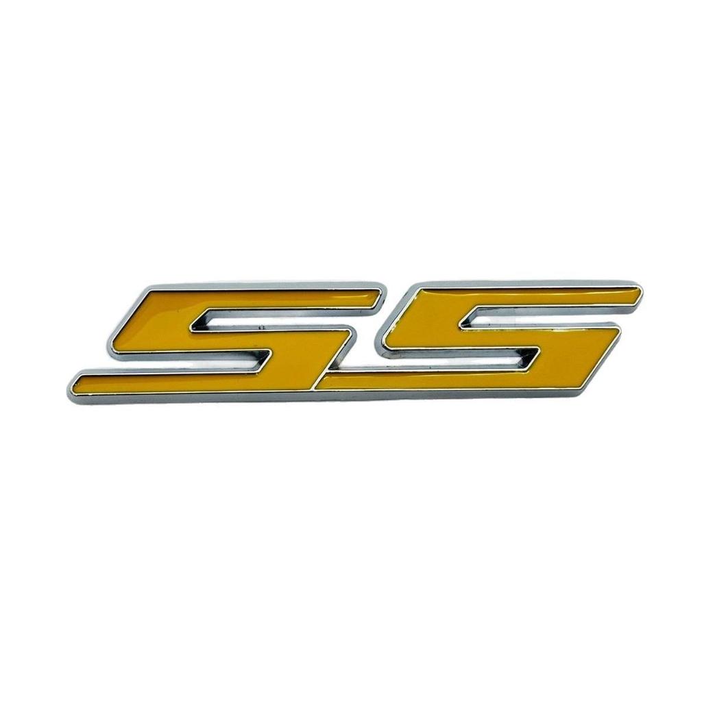 Autocollant Emblème Logo de Voiture en Métal Chevrolet SS