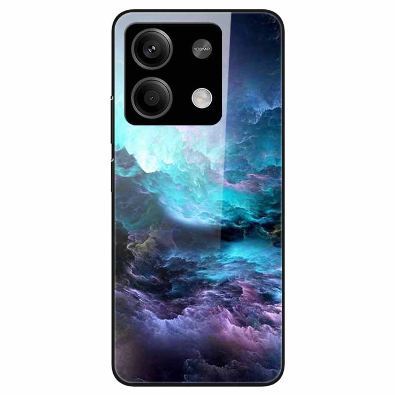 For Redmi Note 13 Pro 5G Case Tempered Glass Hard PC Phone Back Cover for Xiaomi Redmi Note13 5G Note 13Pro 5G Funda Shell Coque