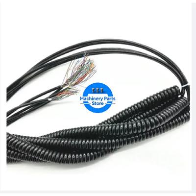 New Wholesale 12 15 16 17 18 19 21  Cores Spring Spiral Cable Coiled Cable for CNC Handheld Encoder Manual Pulse Generator MPG