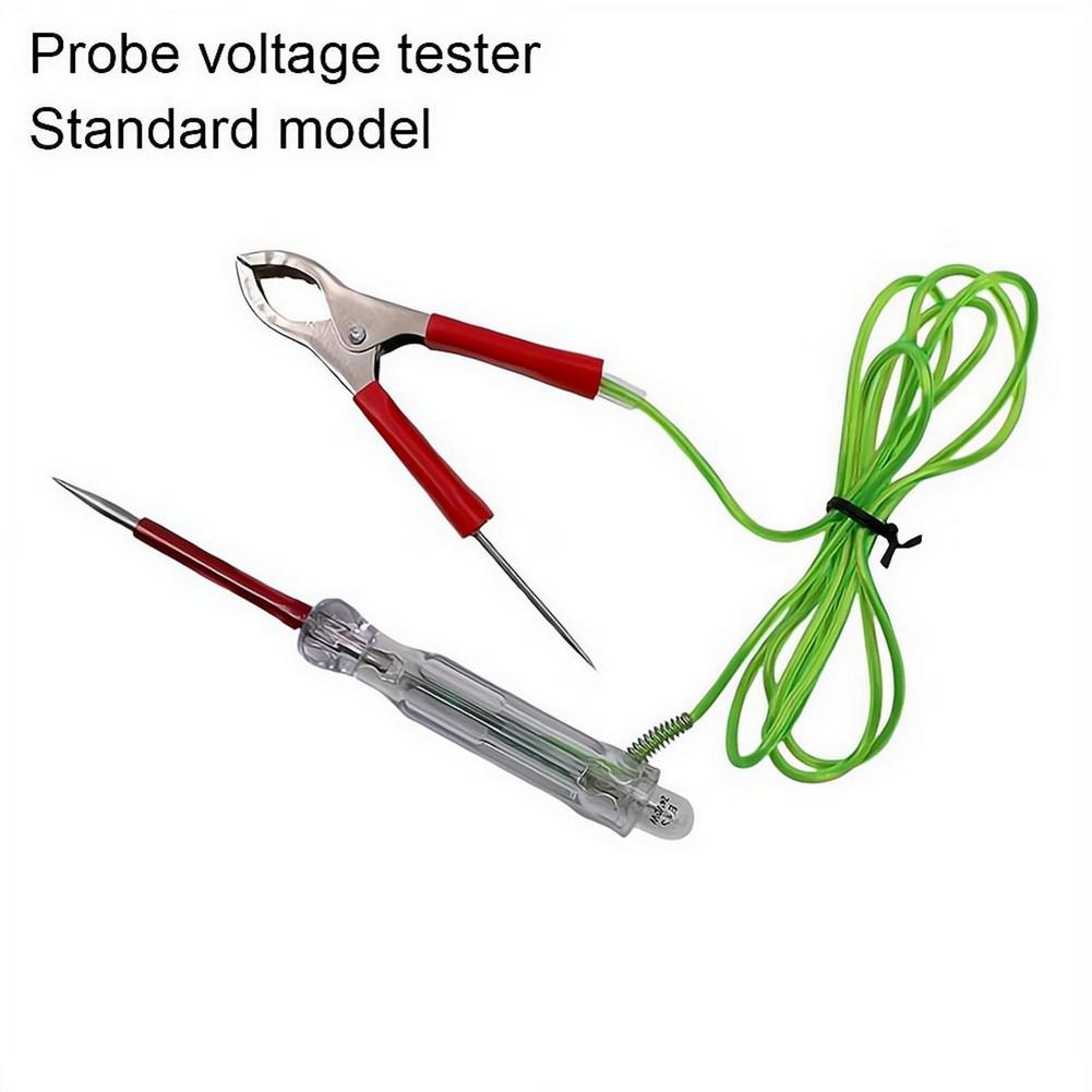 Car Circuit Diagnostic Tool LED Test Lamp With Shatterproof ABS Body And Sharp Probe For Transport Machinery Maintenance Repairs