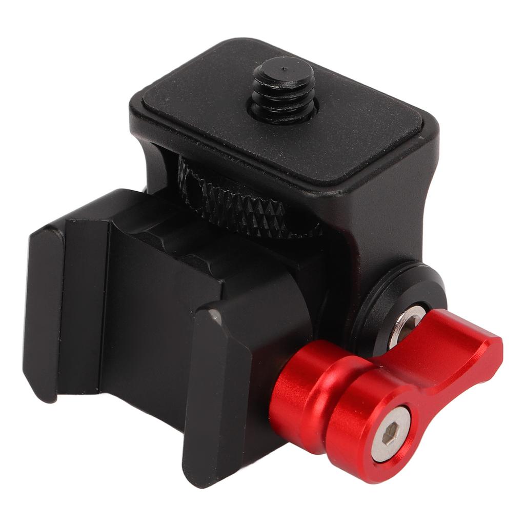 Universal 1 4in Thread Field Monitor Mount Holder with Quick Release for NATO Rail Clamp 360 Degree Rotation and 180