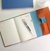 Wake Stationery Original Genuine Leather Cover Roll Type for JS Diary B6 Variant Size Cerulean Blue (Cover Only)