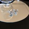 High-End European & American Metal Water Drop Ear Clips - No Piercing, Cool Autumn/Winter Style