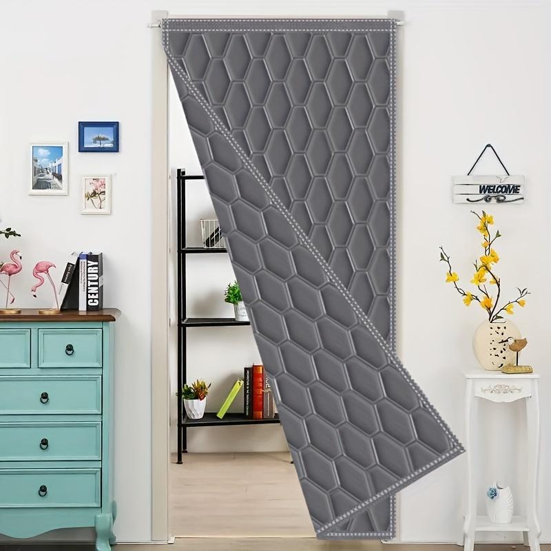 Winter-Haustürvorhänge sind schall- und kältebeständig und bieten Privatsphäre und Wärmeisolierung für Familien.