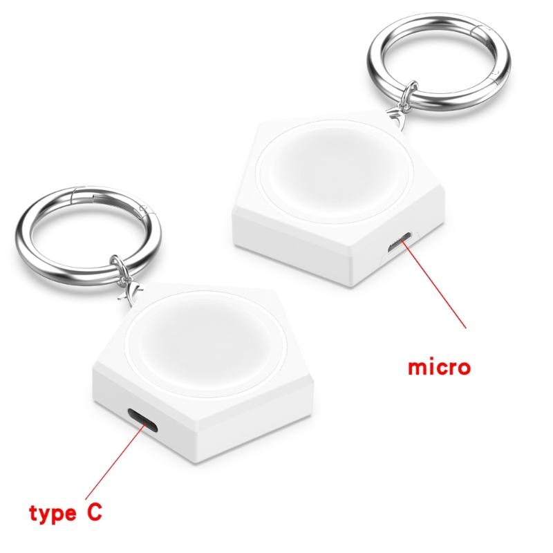 Portable Wireless Charger  Charging Dock Charger Base Holder Stand Accessories White/Black Suitable for Pixel-Watch