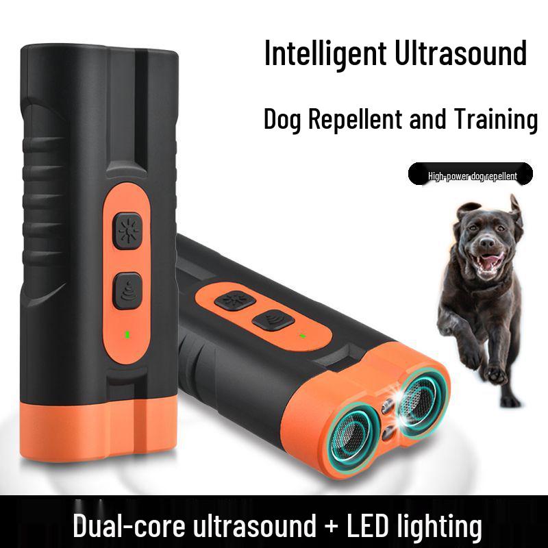 Portable Ultrasonic Dog, Cat, and Snake Repeller with Bark Stopper