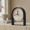 Luxury Modern Office Clock Decor Home Study Bookshelf Desktop