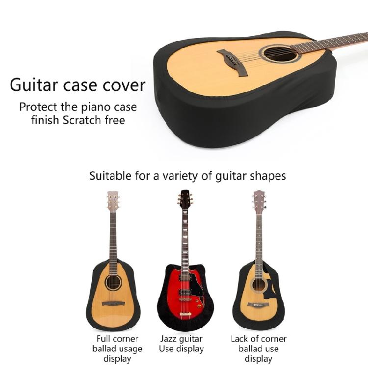 Guitar Dust Cover Folk Guitar Dustproof Cover Panel Protective Sleeve Easy Use
