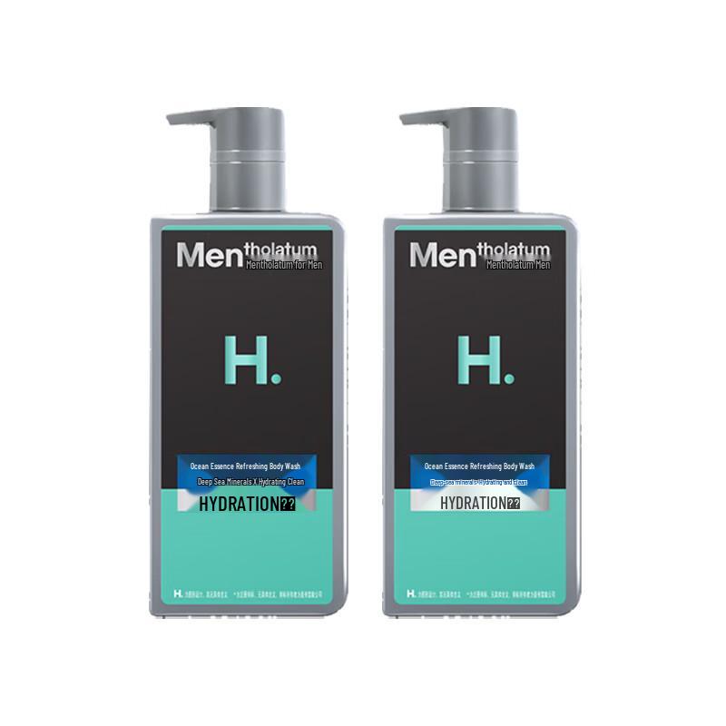 MENTHOLATUM Men's Refreshing Ocean Essence Shower Gel