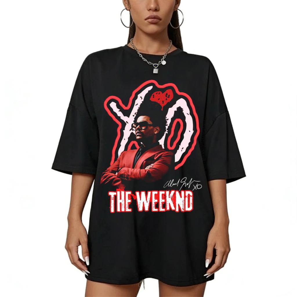 The Weeknd 2026 After Hours Til Dawn World Tour Cotton Short Sleeves Tshirt Gift For Fans Unisex S3XL RB Style Tee Tops