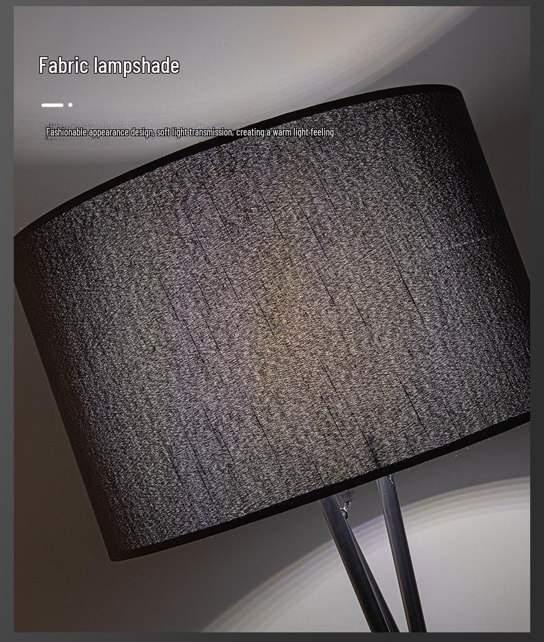 Nordic Modern Three-Legged Floor Lamp - Elegant Minimalist Lighting for Living Room, Bedroom, or Homestay.