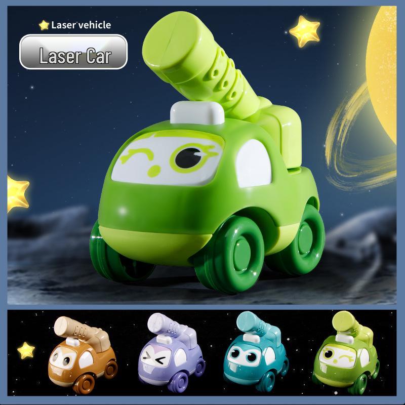 

Мини Мультяшная Строительная Инерционная Игрушечная Машинка с Откатом для Детей