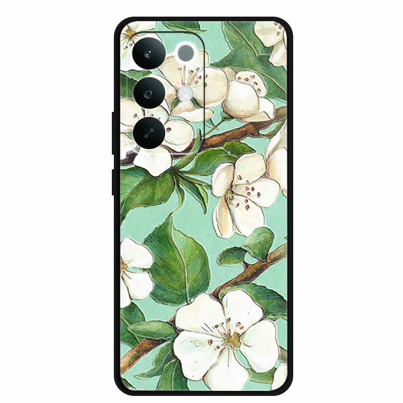 3D Dragon Case For OPPO Realme C85 4G 15X 5G Relief Coque Bumper Silicone Soft Phone Cover C 85 15 X Embossed Blossoms Funda